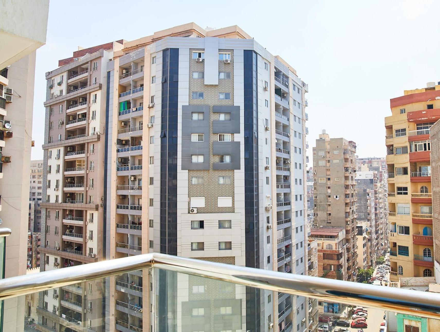 Hilton Alexandria Corniche Hotel Exterior photo Residential buildings in Nicosia